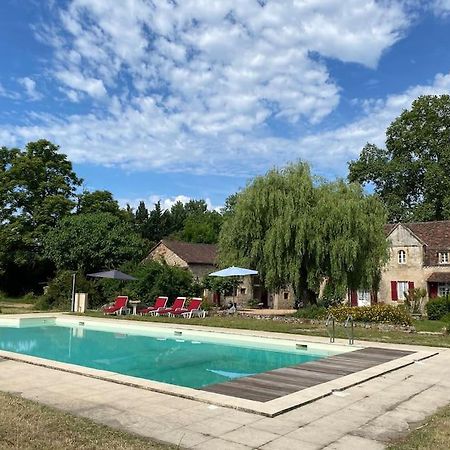 Vakantiehuis La Poire, Op Landgoed Aan De Dordogne Prudhomat Exteriör bild
