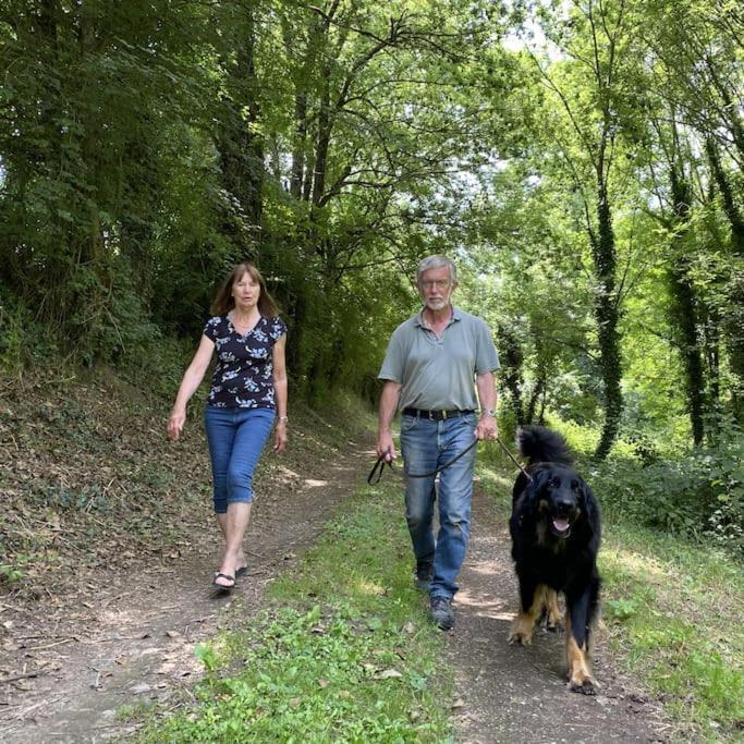 Vakantiehuis La Poire, Op Landgoed Aan De Dordogne Prudhomat Exteriör bild