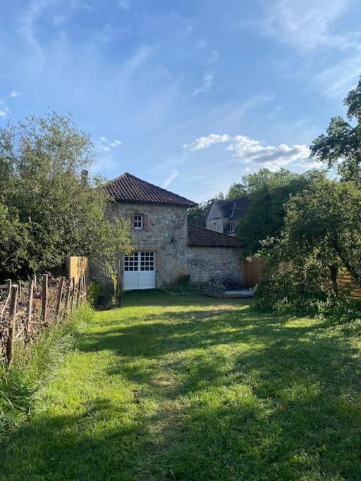 Vakantiehuis La Poire, Op Landgoed Aan De Dordogne Prudhomat Exteriör bild