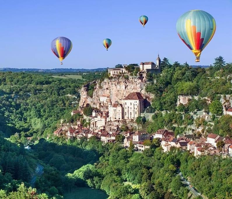 Vakantiehuis La Poire, Op Landgoed Aan De Dordogne Prudhomat Exteriör bild