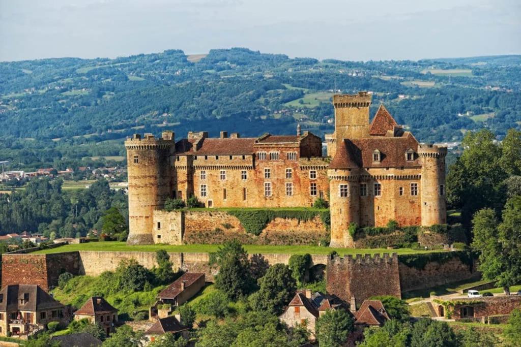 Vakantiehuis La Poire, Op Landgoed Aan De Dordogne Prudhomat Exteriör bild